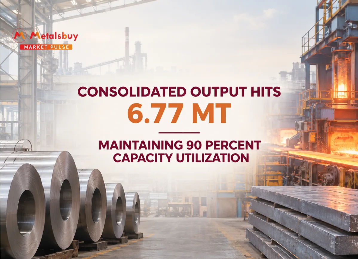 JSW Steel Achieves Five Percent Growth in Q2 Consolidated Crude Steel Production