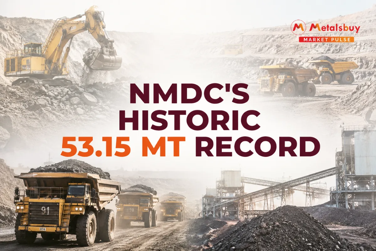 NMDC Shatters Production Records With 53.15 MT Output and Outlines Massive 100 MT Expansion Blueprint for 2030