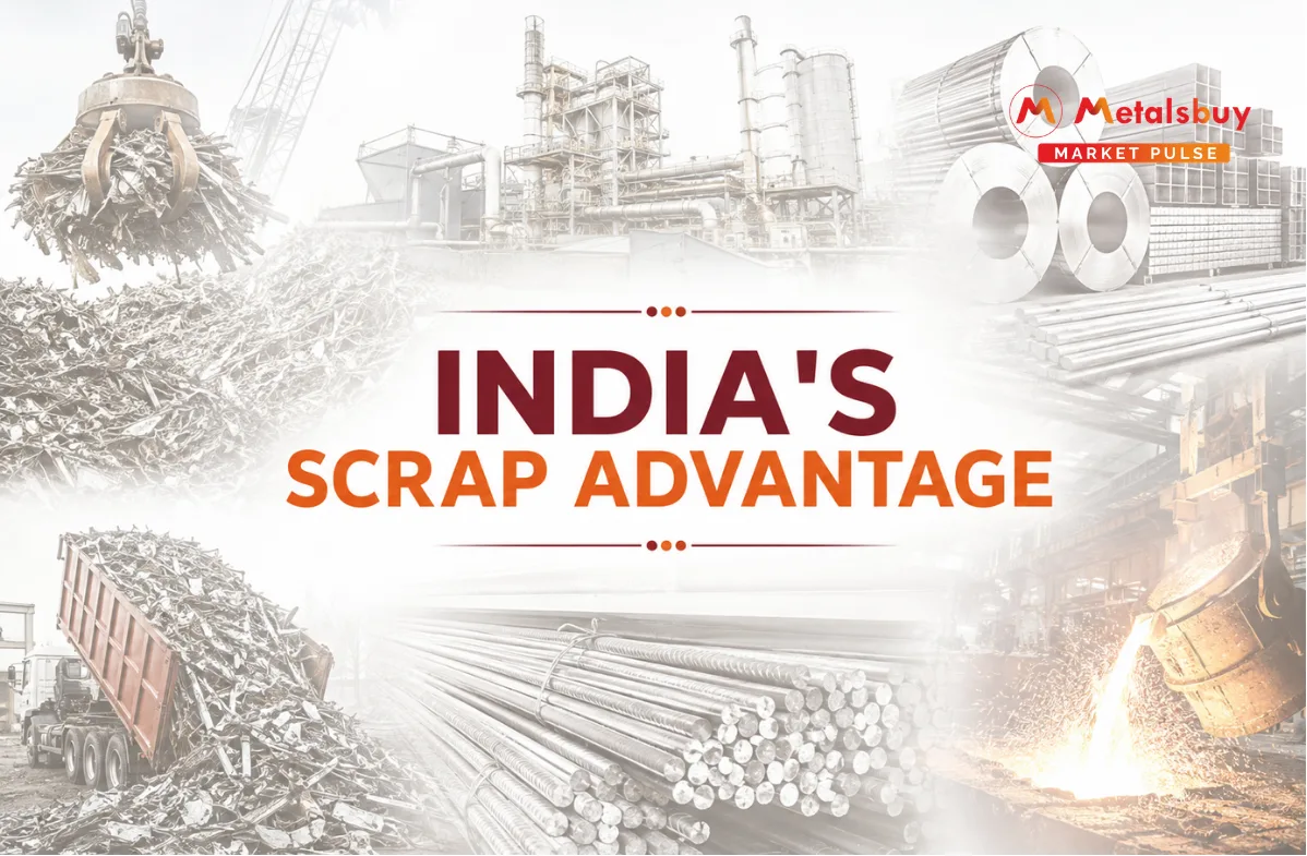 Indian Steel Sector Insulates Operating Margins as Surging Domestic Scrap Demand Replaces Import Reliance