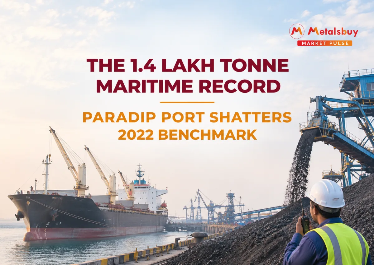 Paradip Port Authority Achieves Historic Single Day Coal Loading Record at Mechanized Facility