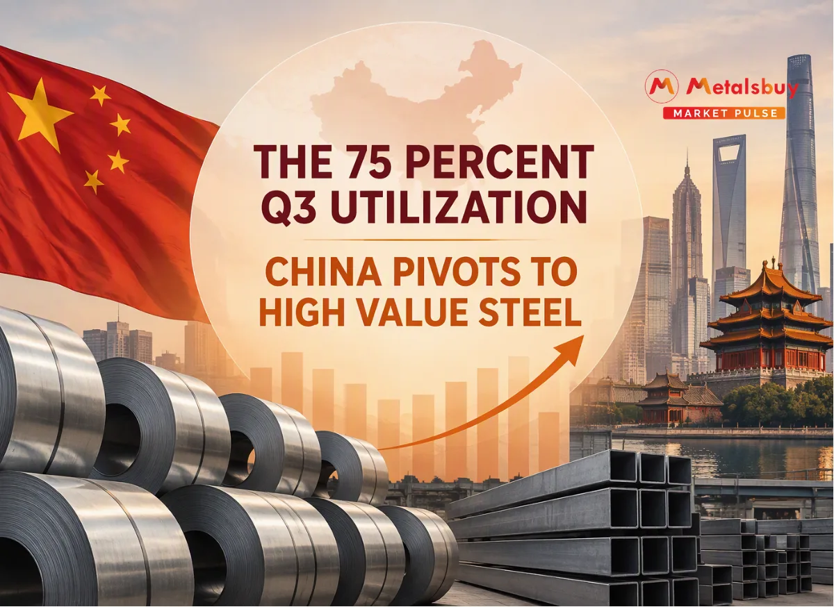 Chinese Steel Industry Achieves 75 Percent Capacity Utilization in Third Quarter Fostering Market Stability