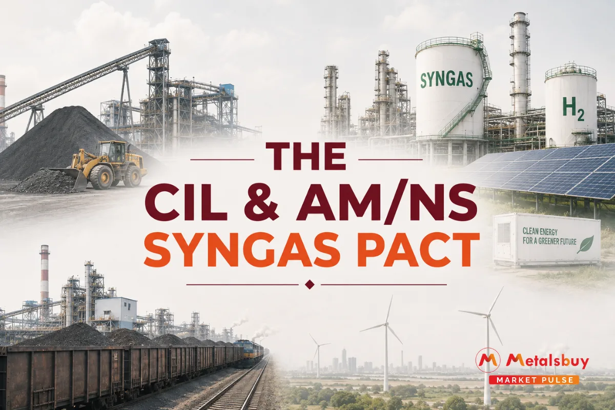 Coal India and AM/NS India Forge Strategic Syngas Alliance to Decarbonize Paradip Pellet Production
