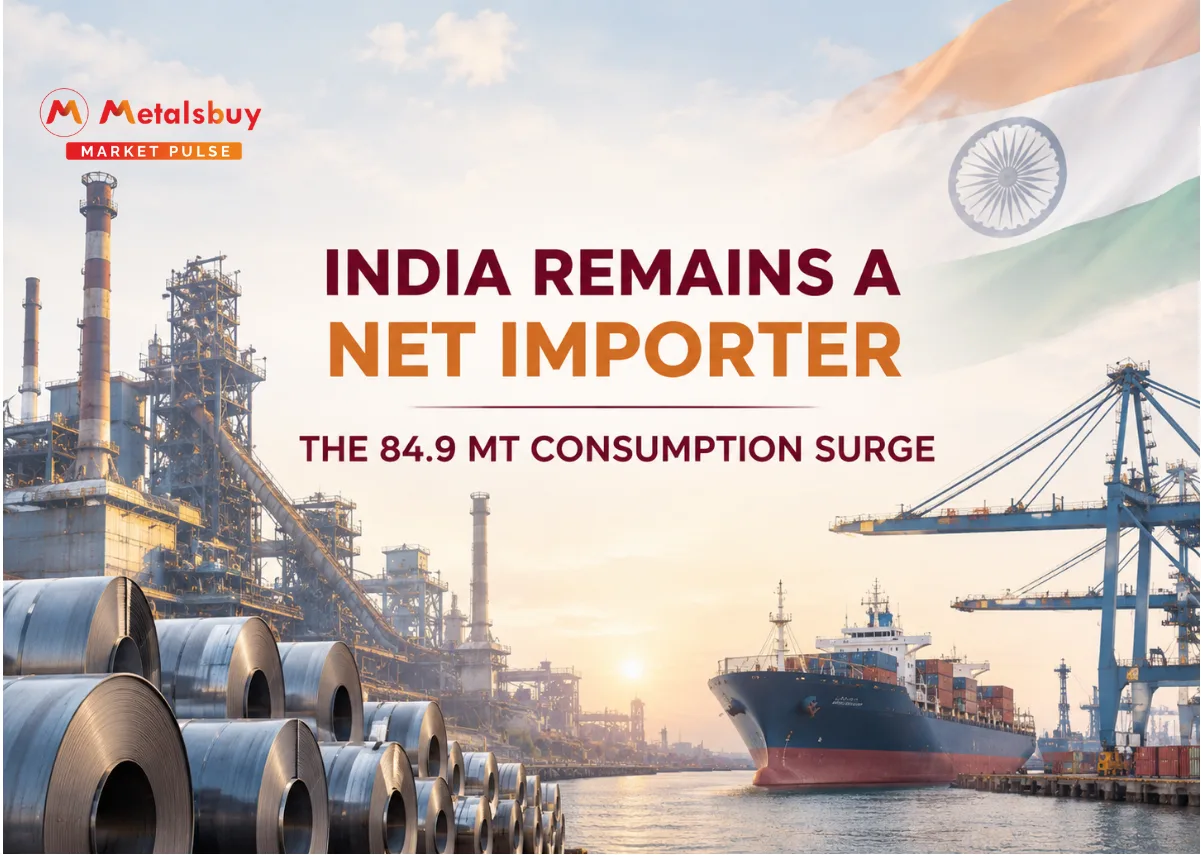 Indian Crude Steel Output Rises in September as Nation Retains Net Importer Status in First Half