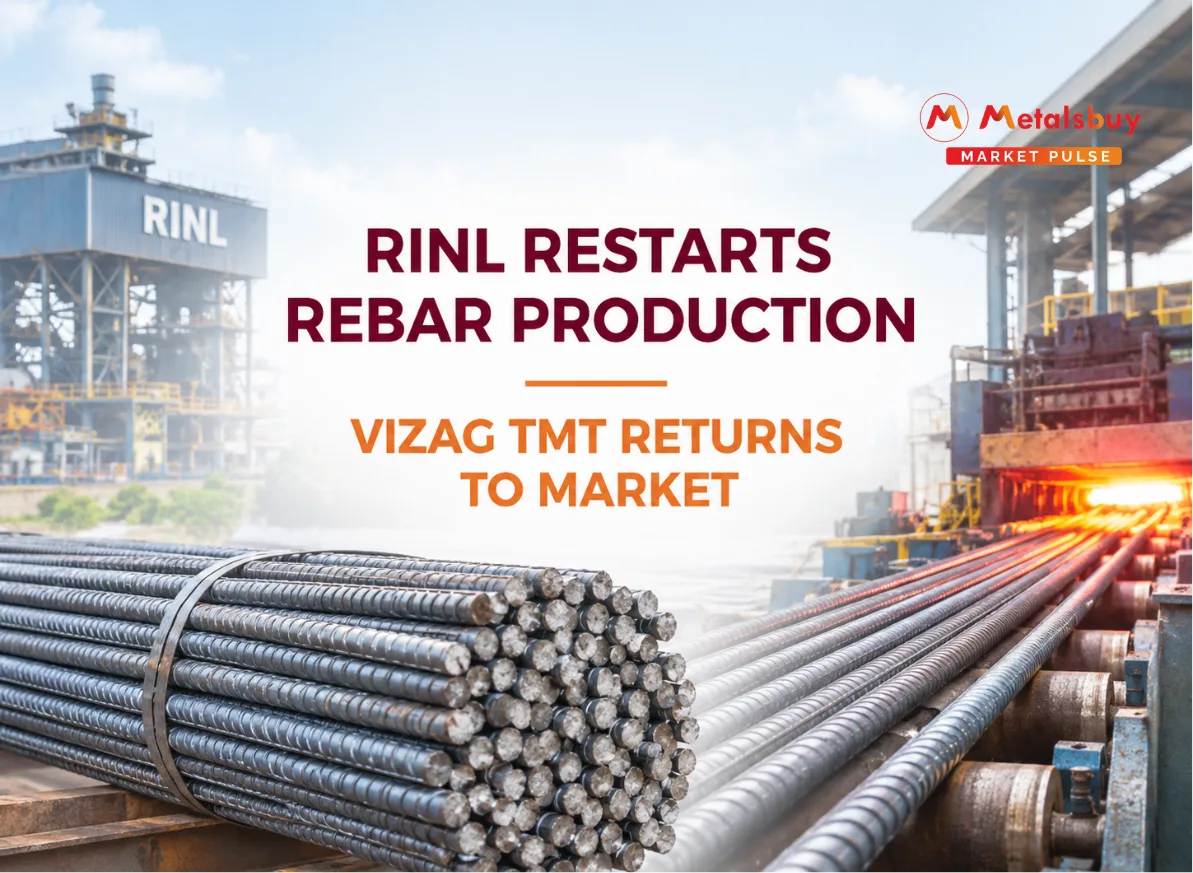 Rashtriya Ispat Nigam Limited Resumes Rebar Production at Visakhapatnam to Secure Economic Viability and Support Infrastructure