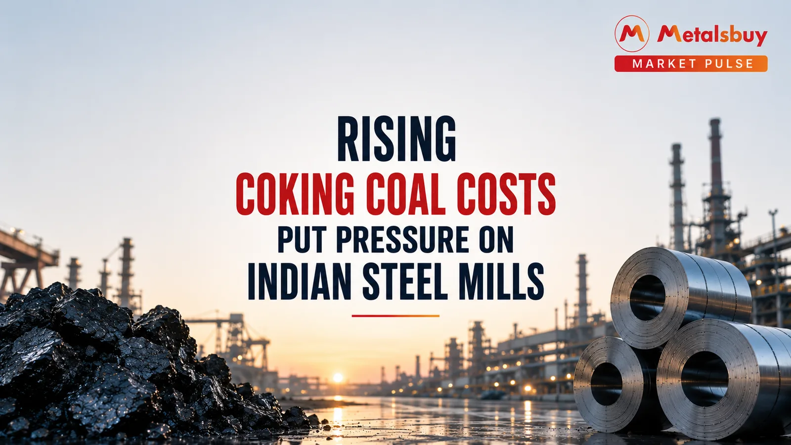 Rising Coking Coal Costs Put Pressure on Indian Steel Mills