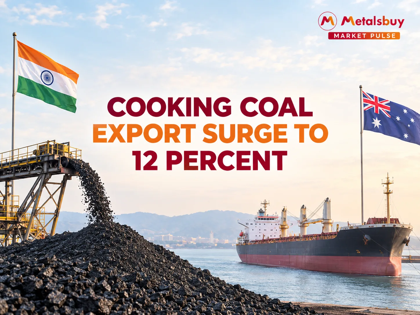 Australian Coking Coal Exports Surge 12 Percent in September to Fuel Asian Steel Industry Growth