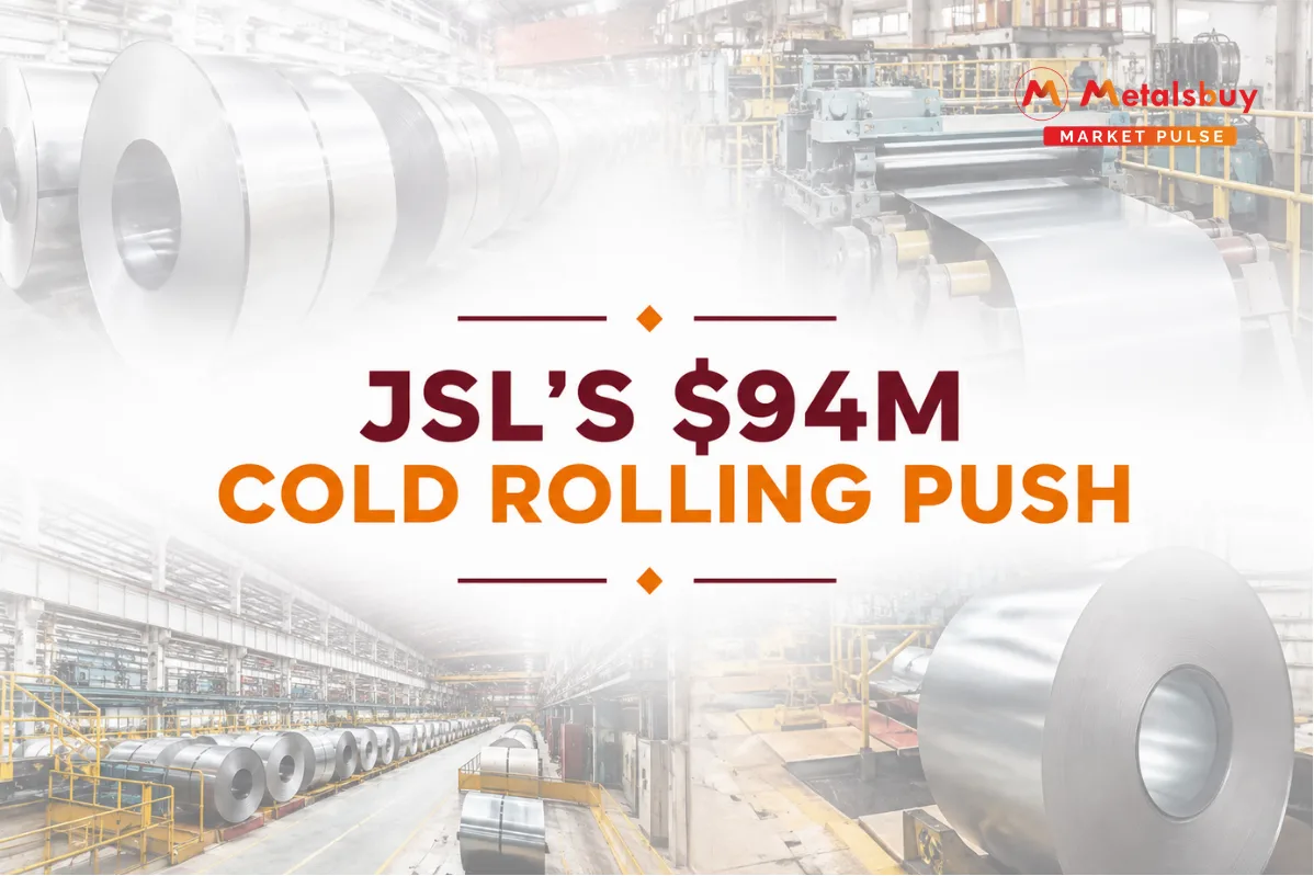 Jindal Stainless Accelerates Value-Added Steel Push With $94 Million Cold Rolling Expansion Across Three Manufacturing Hubs