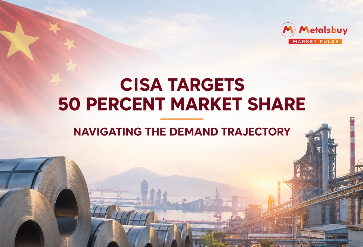 Chinese Steel Demand Projected to Hold Above 800 Million Tonnes Through 2030 Amid Industry Recalibration