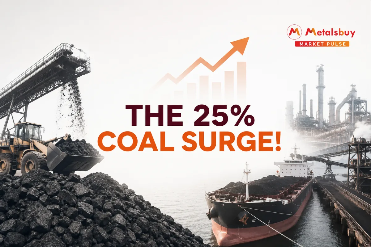 Indian Steelmakers Execute Aggressive Supply Chain Diversification to Navigate 25% Surge in Global Coking Coal Costs