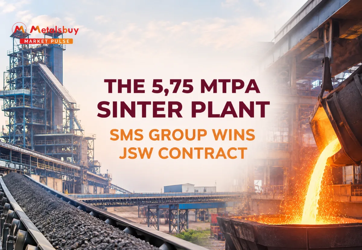 JSW Utkal Awards Massive Sinter Plant Contract to SMS Group to Power New Paradeep Steelworks