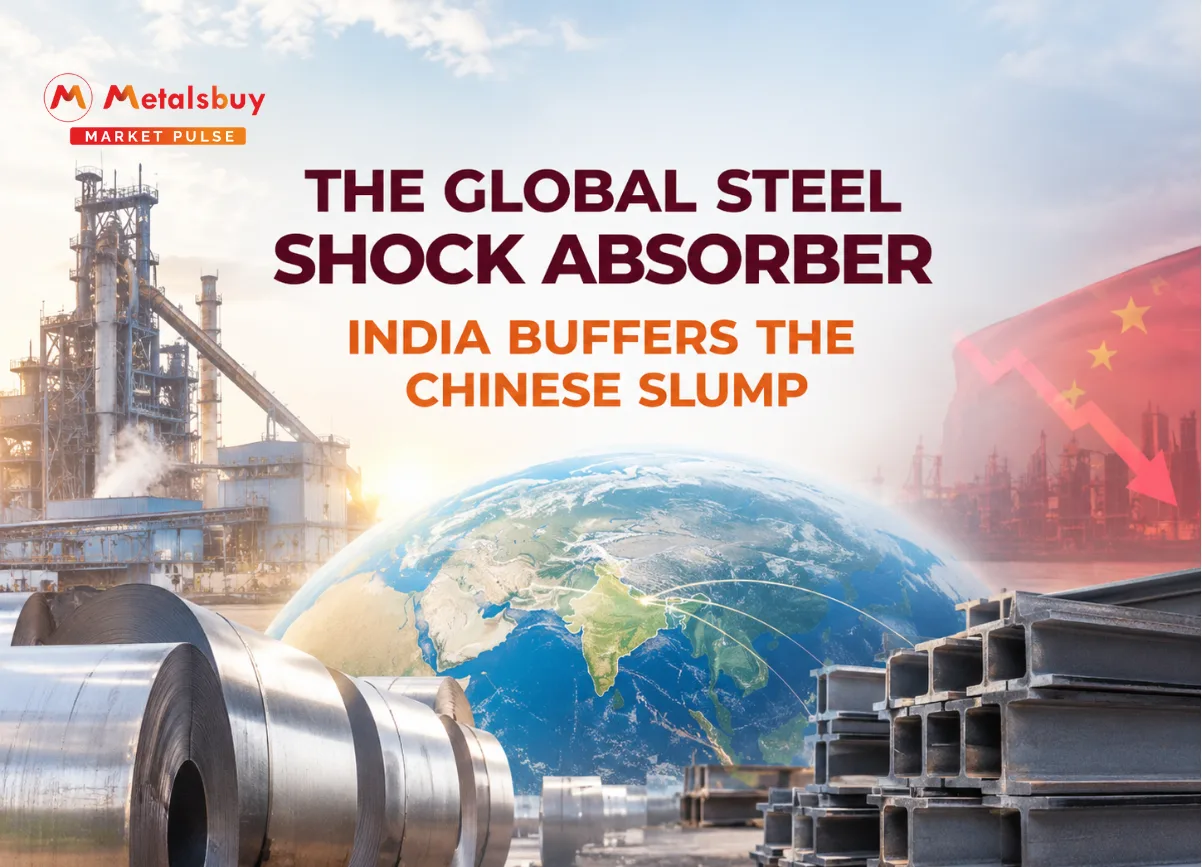 Indian Steel Demand Accelerates to Buffer Global Markets Amid Chinese Consumption Slowdown