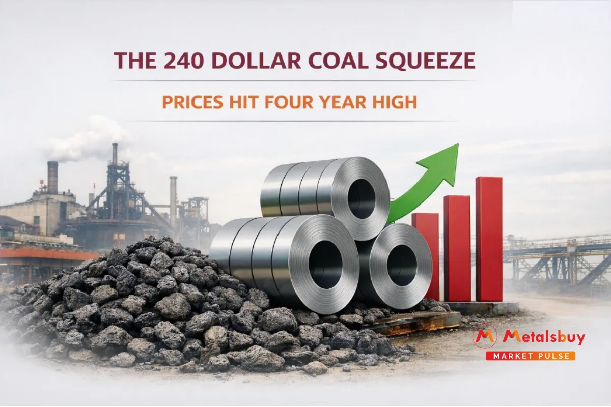 Indian domestic steel prices reach four year high as robust consumption absorbs rising input costs
