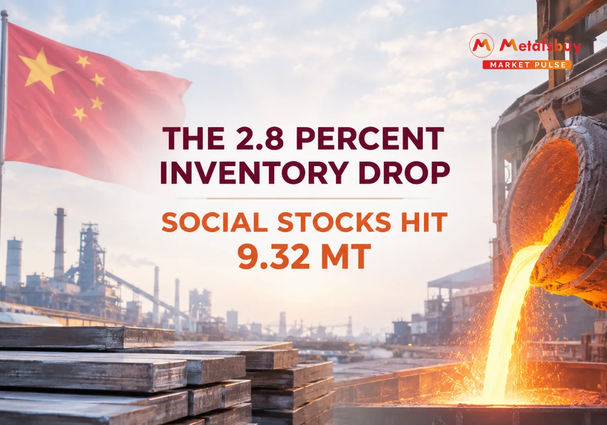 Chinese Finished Steel Inventories Fall by 2.8 Percent in Mid September as Destocking Accelerates