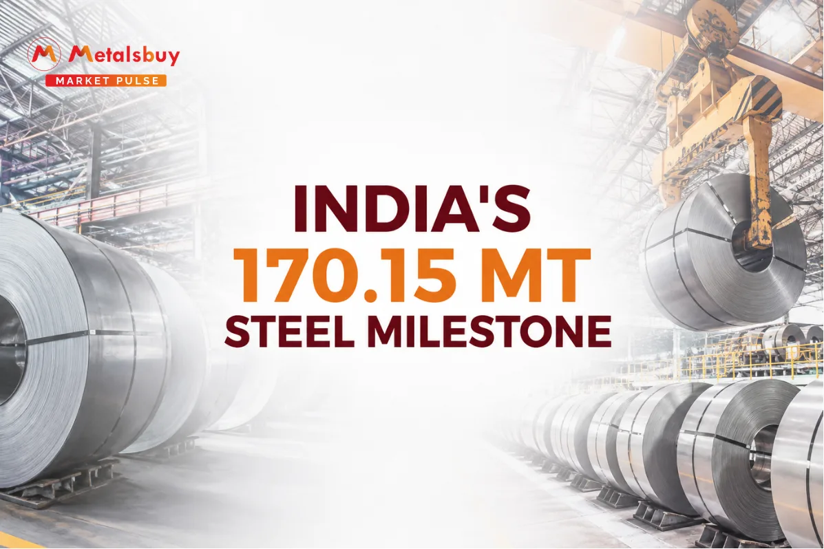 Indian Crude Steel Production Reaches Historic 170.15 Million Tonnes in Fiscal Year 2026
