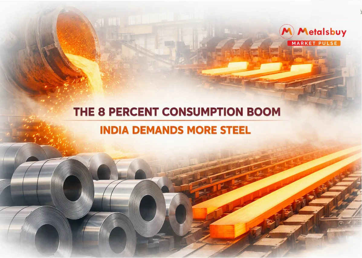 Indian Steel Consumption Projected to Surge Amid Strong Infrastructure Demand and Supply Chain Localization
