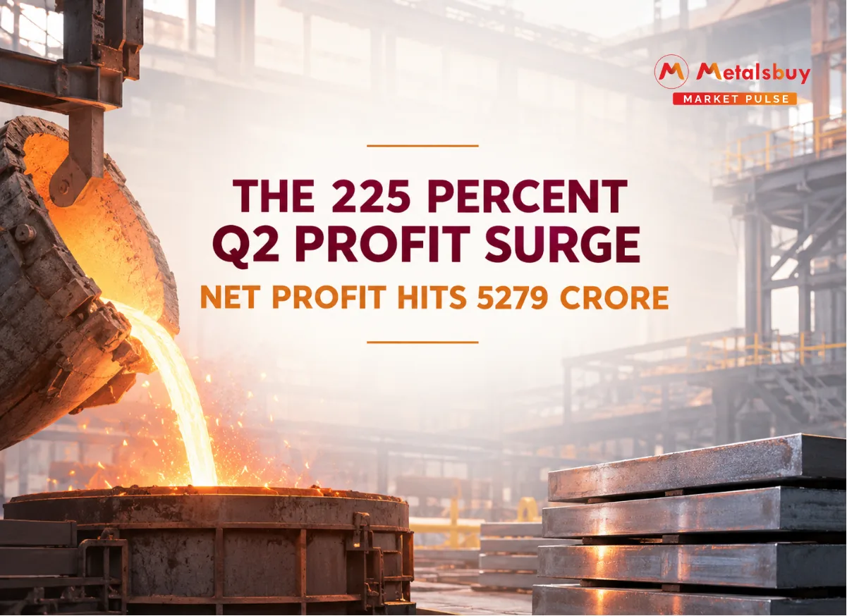 JSW Steel Reports Massive 225 Percent Surge in Q2 Net Profit Driven by Record Production and Sales