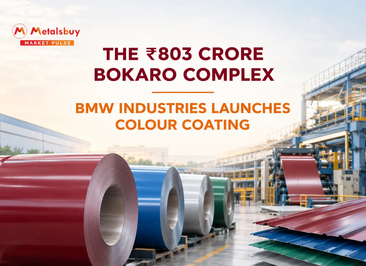 BMW Industries Initiates Operations at 803 Crore Downstream Steel Complex in Bokaro