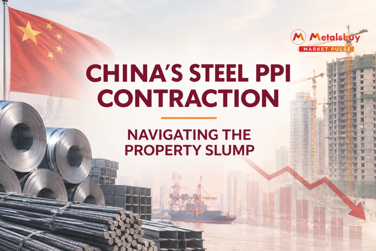 Chinese Steel Industry Factory Gate Prices Contract Further as Demand Headwinds Persist
