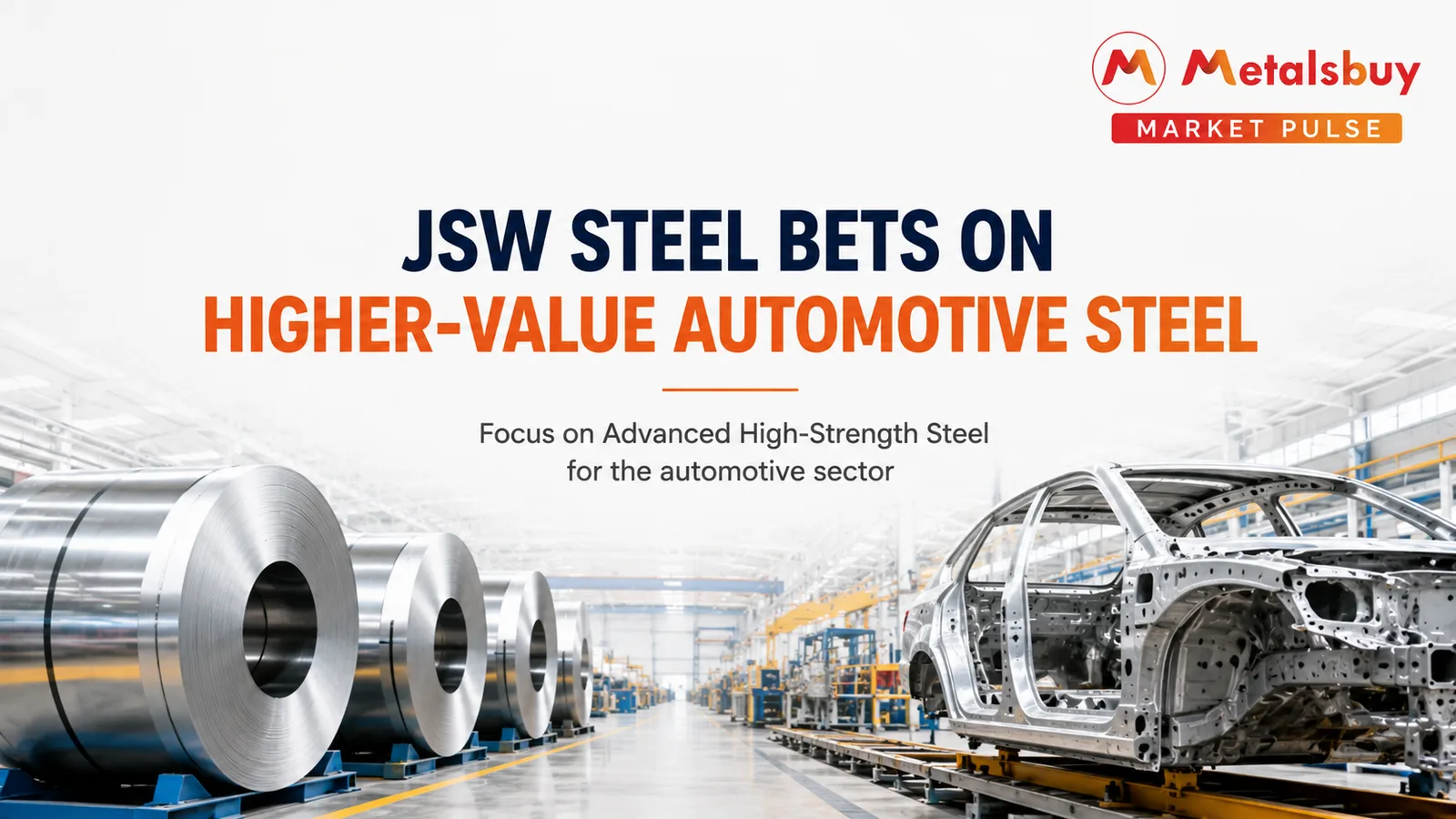JSW Steel Bets on Higher-Value Automotive Steel