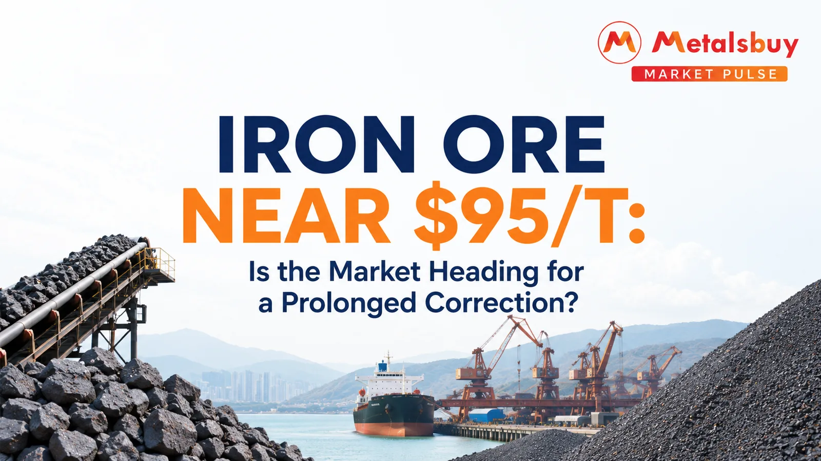 Iron Ore Near $95/t: Is the Market Heading for a Prolonged Correction?