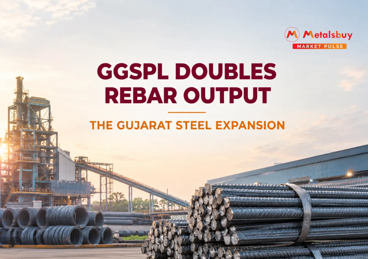 Indian Steelmaker GGSPL Drives Massive Capacity Expansion at Gujarat Mill Fueled by 31 Million Dollar IPO