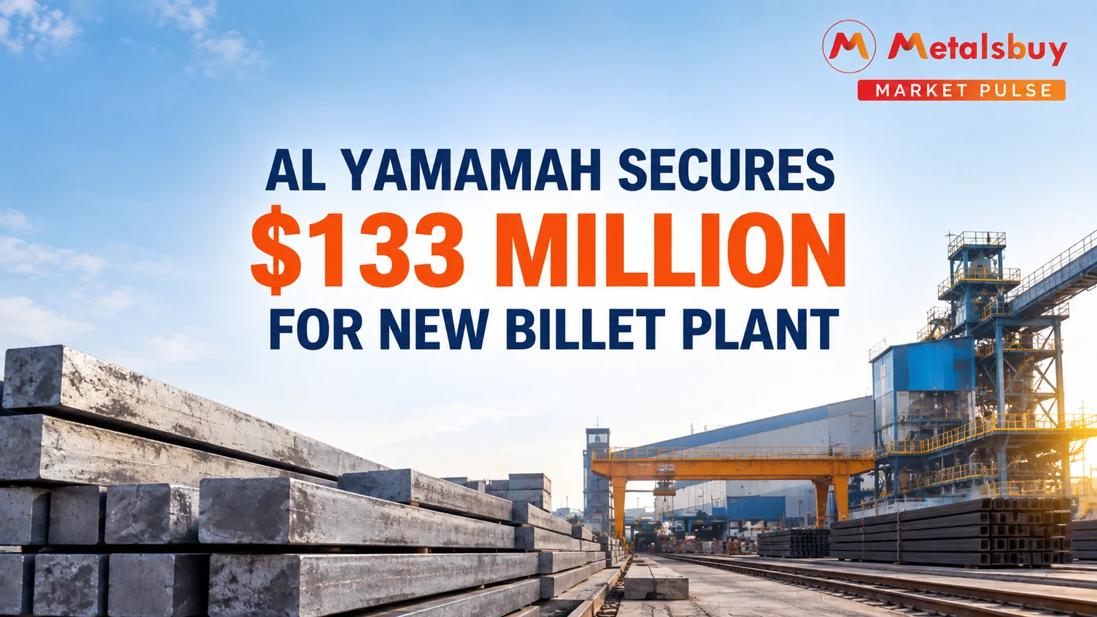 Al Yamamah Secures $133 Million for New Billet Plant