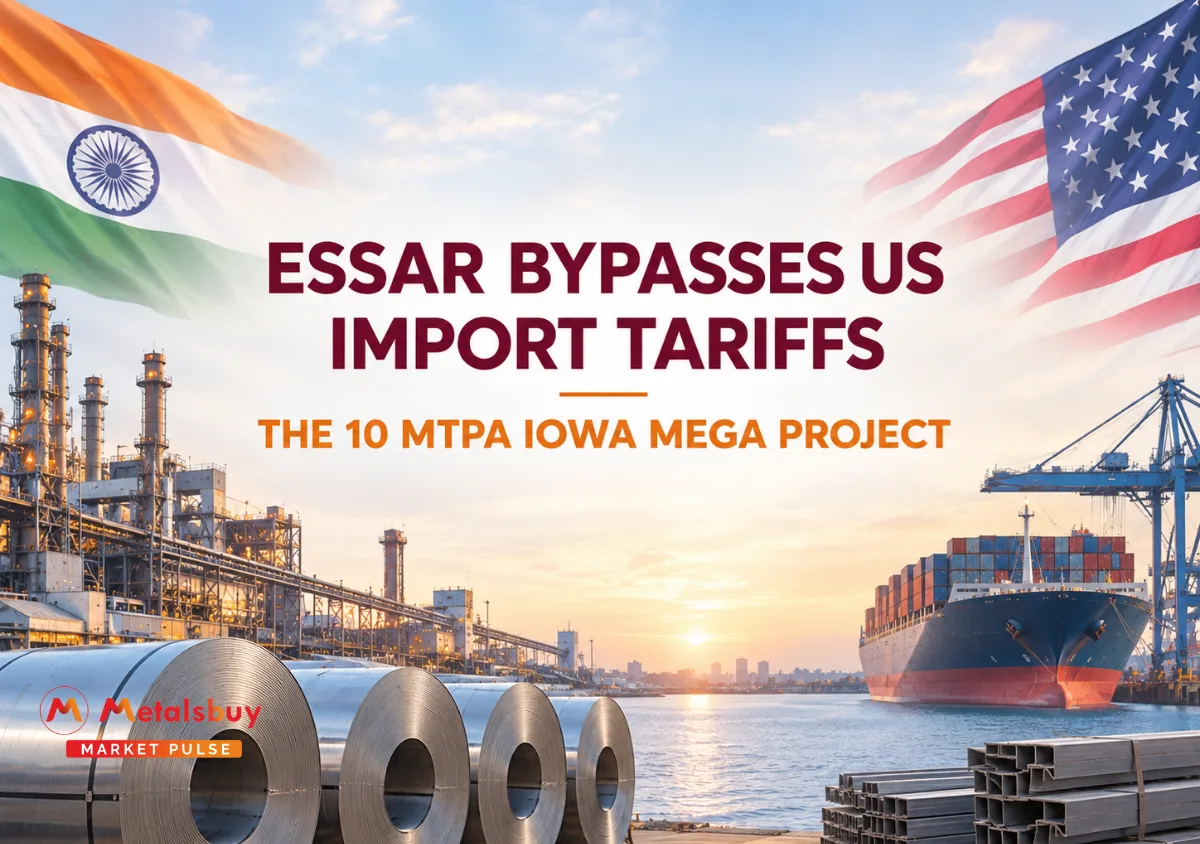 Essar Group Commits 18 Billion Dollars to Build Historic Steel Plant in the United States