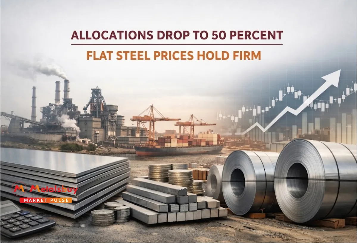 Domestic Steel Prices Expected to Remain Firm Amid Tight Supply and Inventory Build-Up