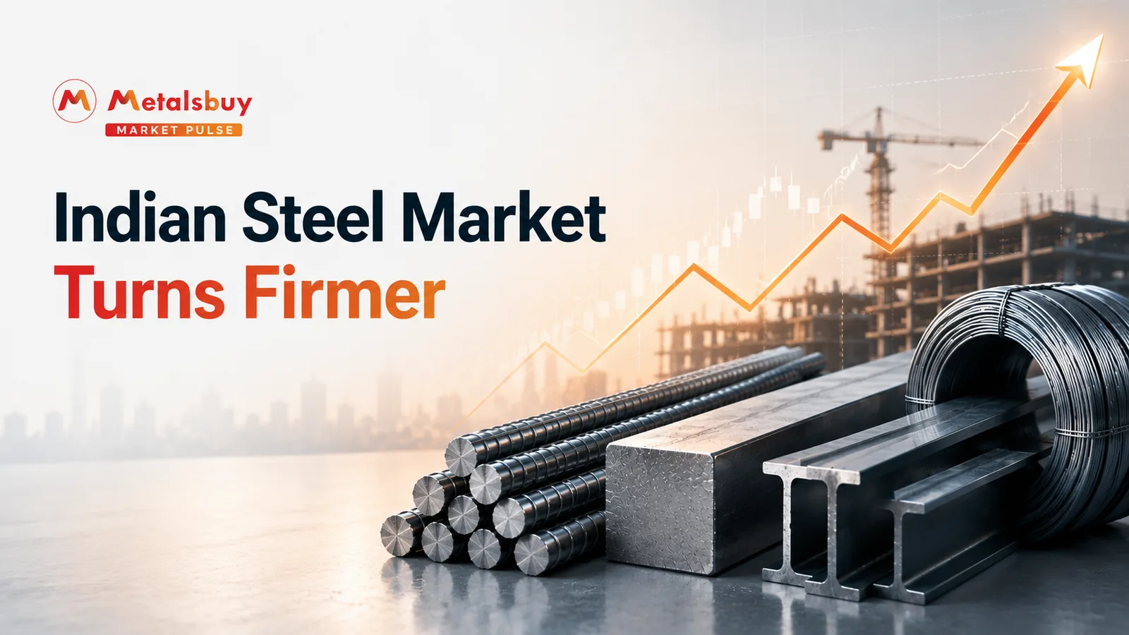 Indian Steel Market Turns Firmer as Restocking Lifts Billet and Rebar Prices