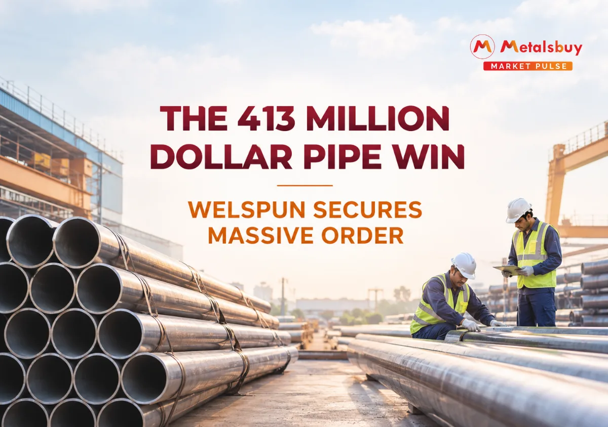 Welspun Corp US Unit Wins Record 413 Million Dollar Pipe Contract for Energy Infrastructure