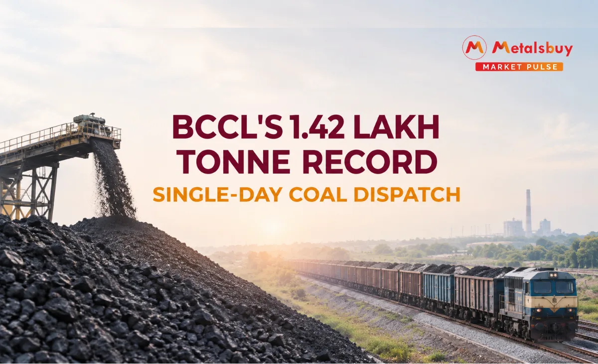 BCCL Records Highest Single Day Coal Dispatch of the Fiscal Year to Support Domestic Steel Demand