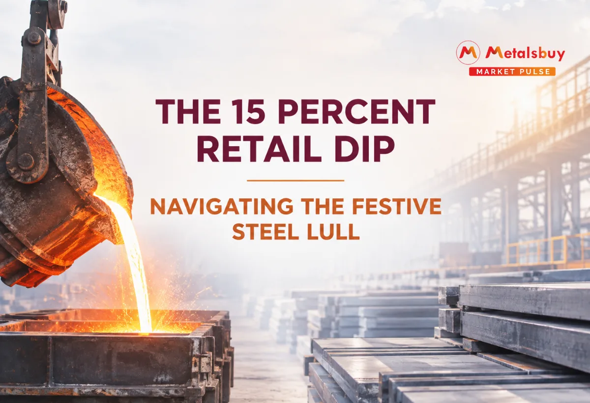 Indian Domestic Steel Market Experiences Temporary Lull as Festive Season Slows Down Procurement Activities