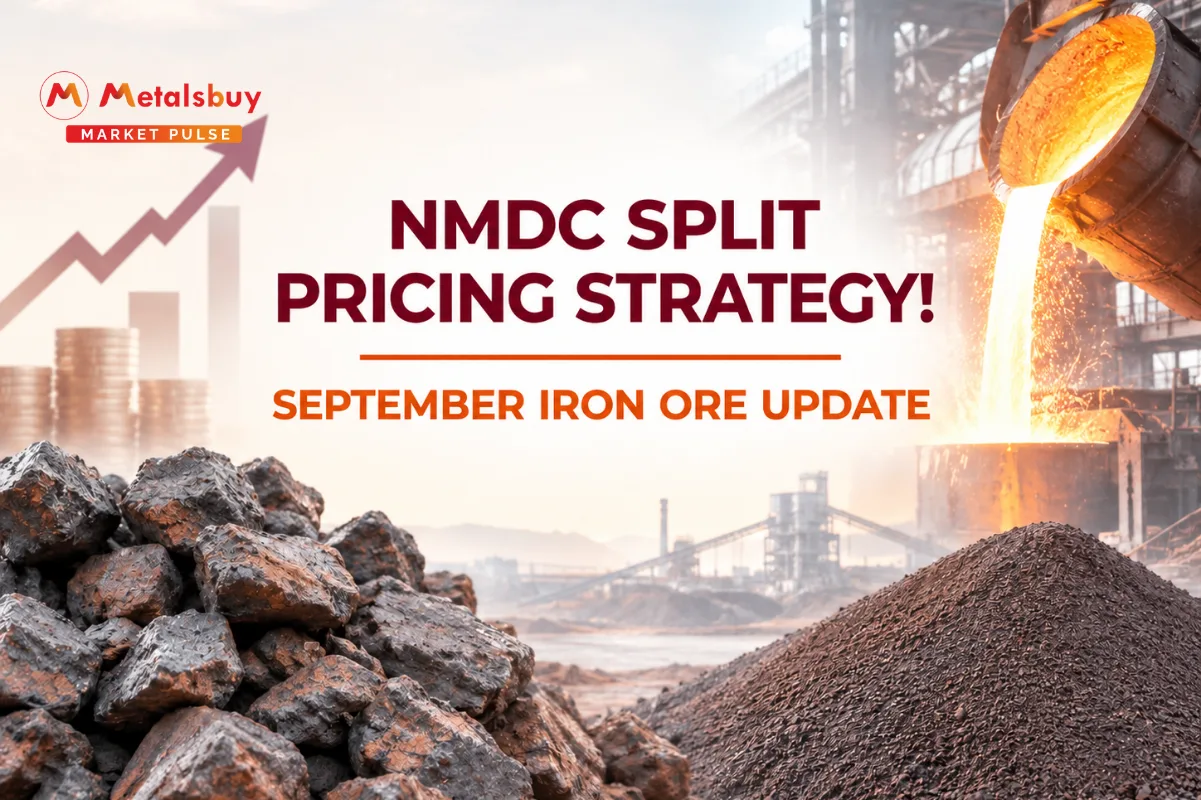 NMDC Raises Iron Ore Lump Prices for September as Post Monsoon Industrial Demand Rebounds