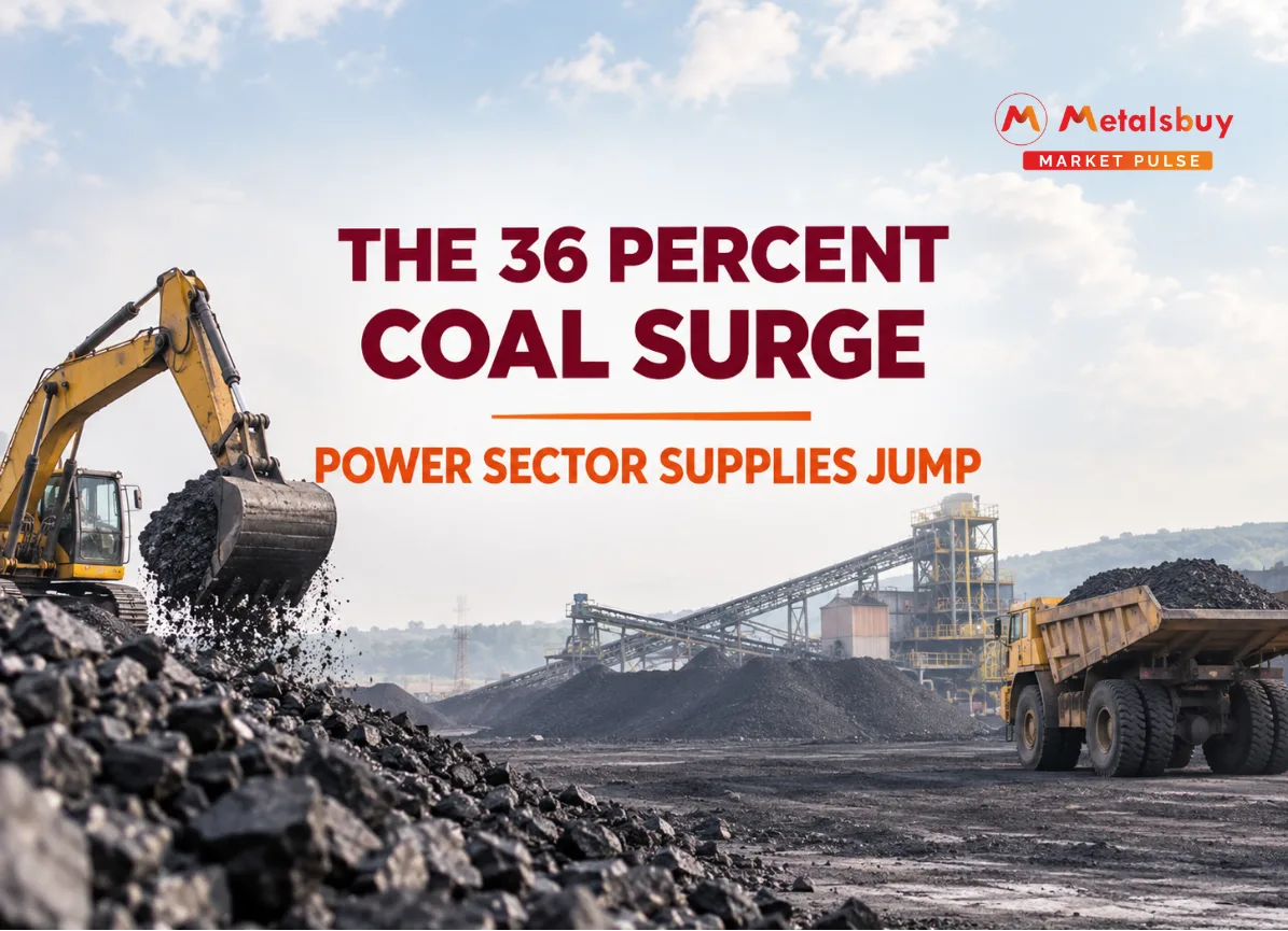 Indian Coal Supplies to Power Sector Surge 36 Percent to Stabilize National Grid Ahead of Festive Peak