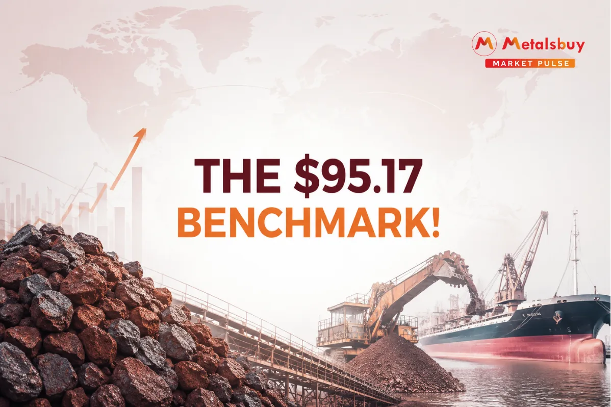 Global Iron Ore Prices Anchor Near 95 Dollars Dictating New Export Strategies For Indian Merchant Miners